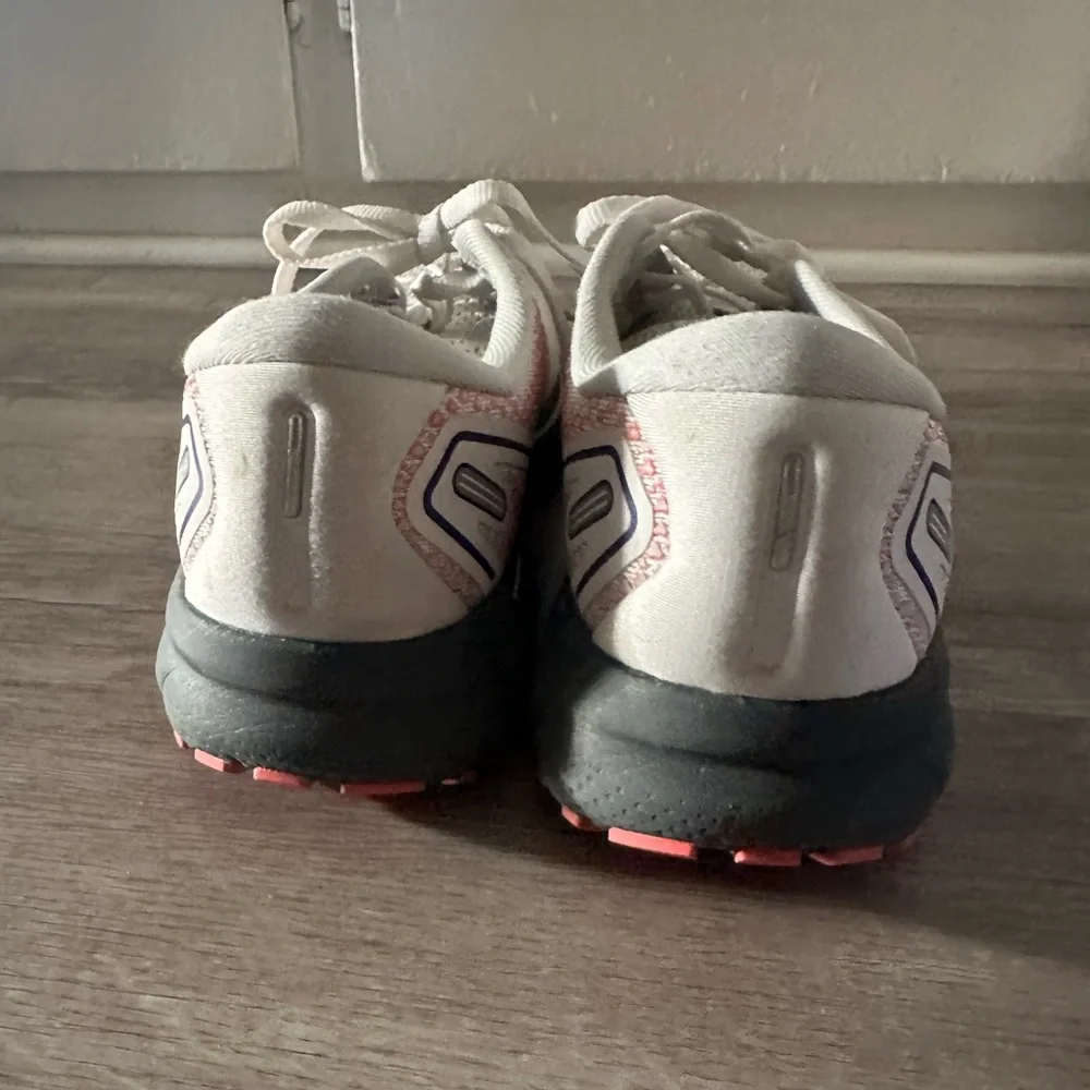 Brooks Women's Ghost 14 Running Sneakers Size 9 White Purple Coral - Picture 6 of 9